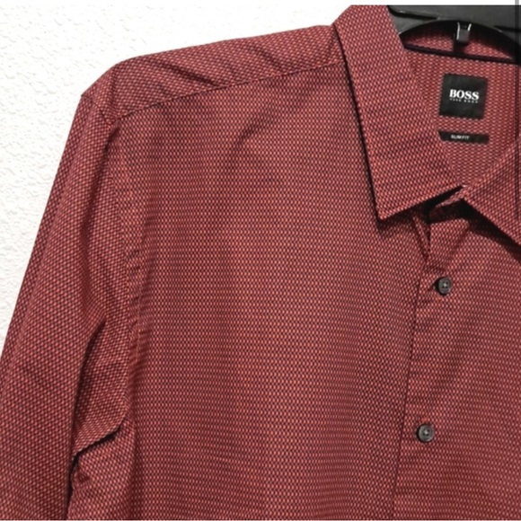 Hugo Boss Ronni Slim Fit Long Sleeve Shirt - Picture 2 of 4